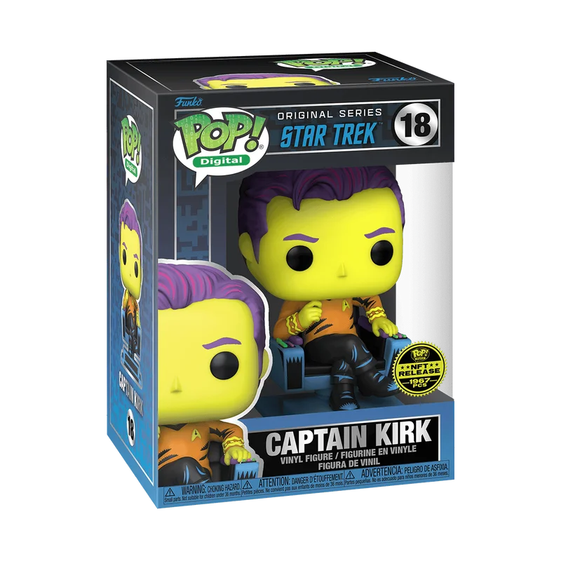 Captain Kirk #18 Funko Pop from Star Trek