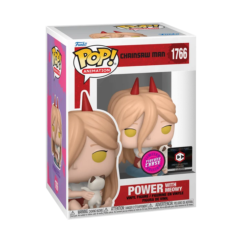 Power with Meowy #1766 Funko Pop from Chainsaw Man