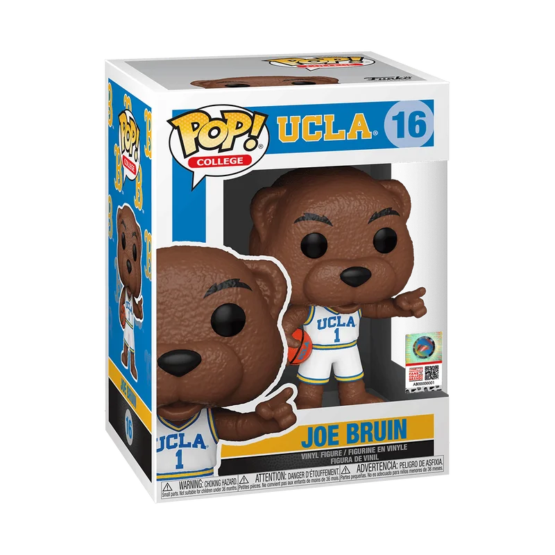 Joe Bruin #16 Funko Pop from College Mascots