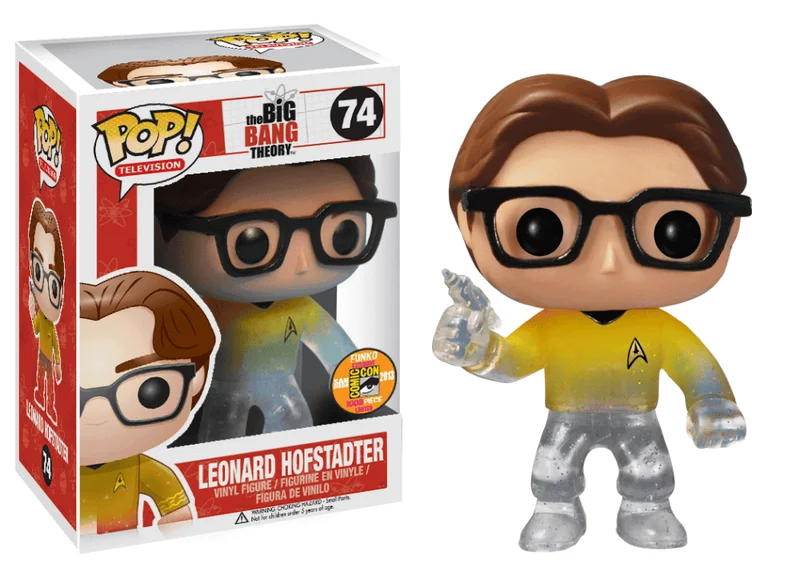Leonard Hofstadter #74 Funko Pop from Big Bang Theory