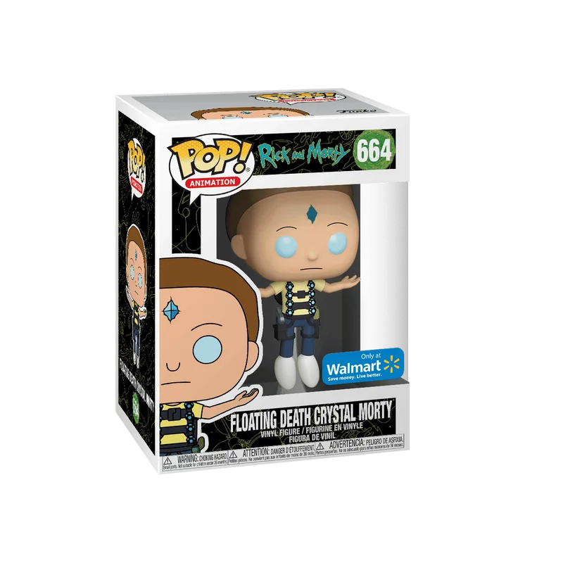 Floating Death Crystal Morty #664 Funko Pop from Rick and Morty