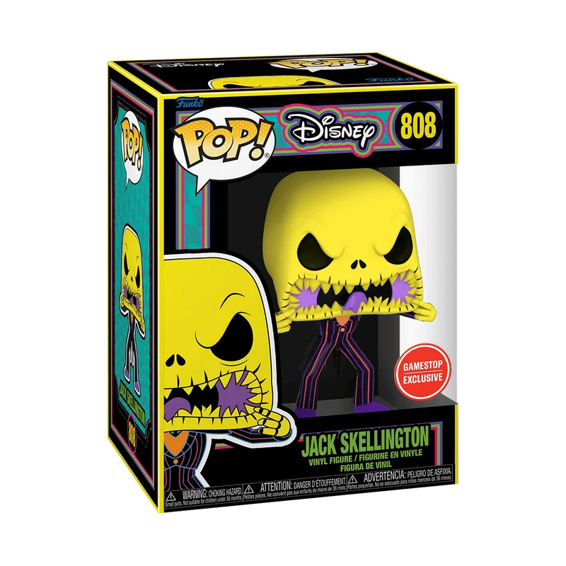 Jack Skellington #808 Funko Pop from Disney