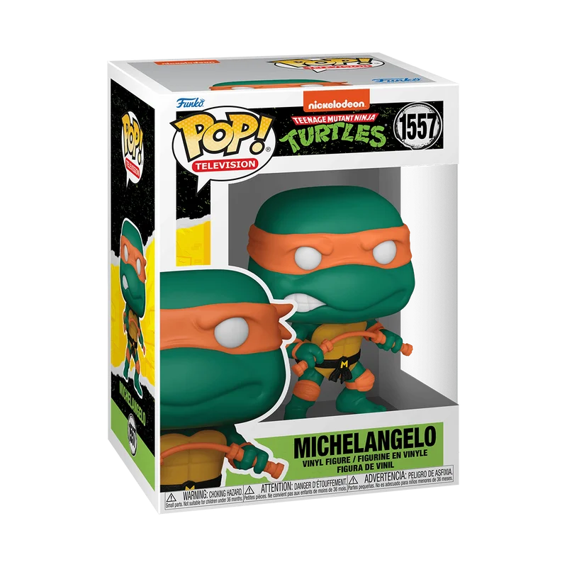 Michelangelo #1557 Funko Pop from Teenage Mutant Ninja Turtles