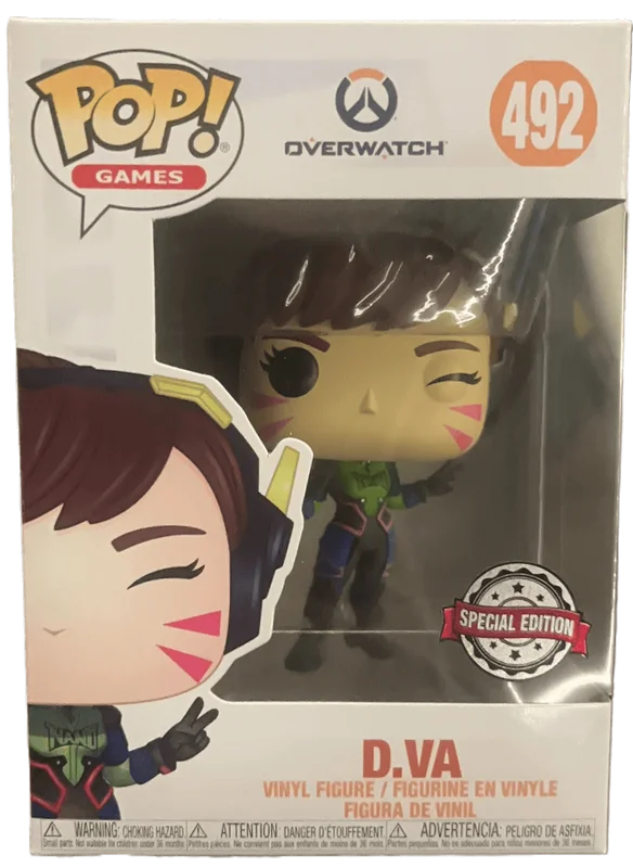 D.Va #492 Funko Pop from Overwatch