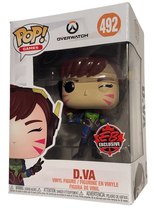D.Va #492 Funko Pop from Overwatch