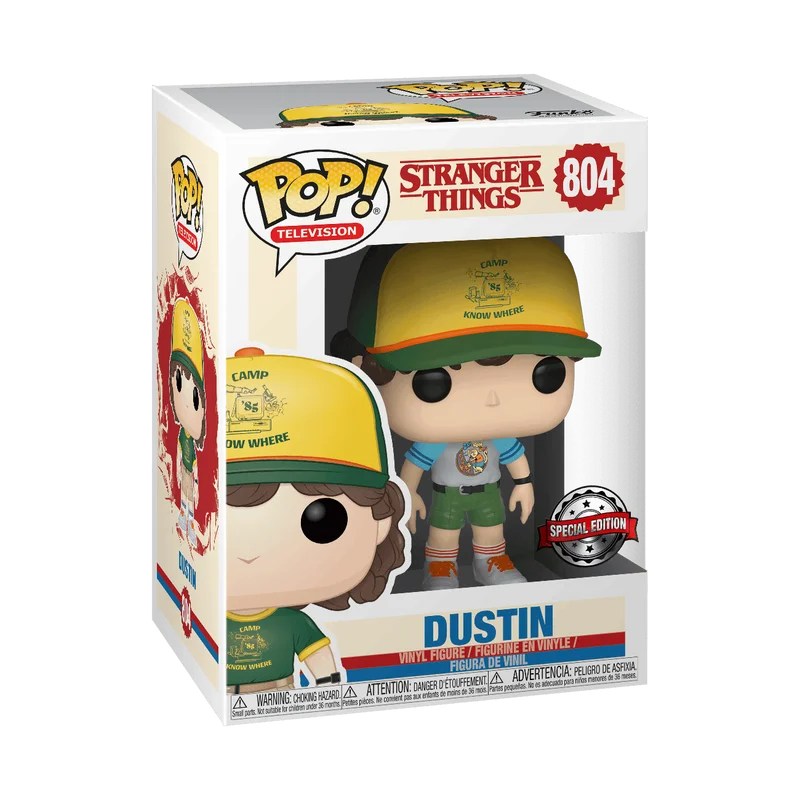 Dustin #804 Funko Pop from Stranger Things