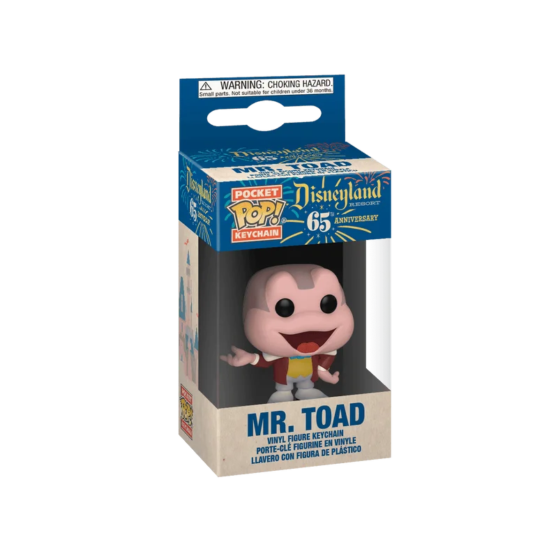 Mr. Toad Funko Pop from Disneyland Resort 65th Anniversary