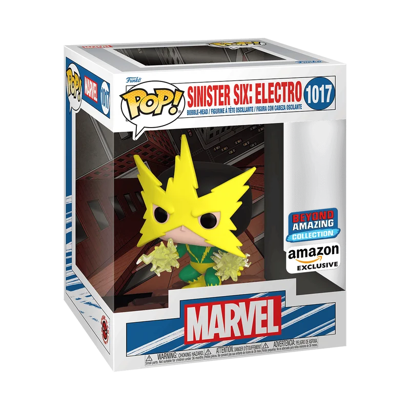 Sinister Six: Electro #1017 Funko Pop from Marvel