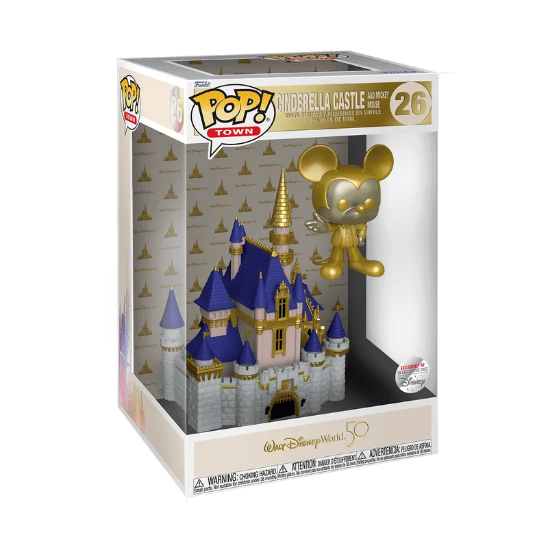 Cinderella Castle and Mickey Mouse #26 Funko Pop from Disney