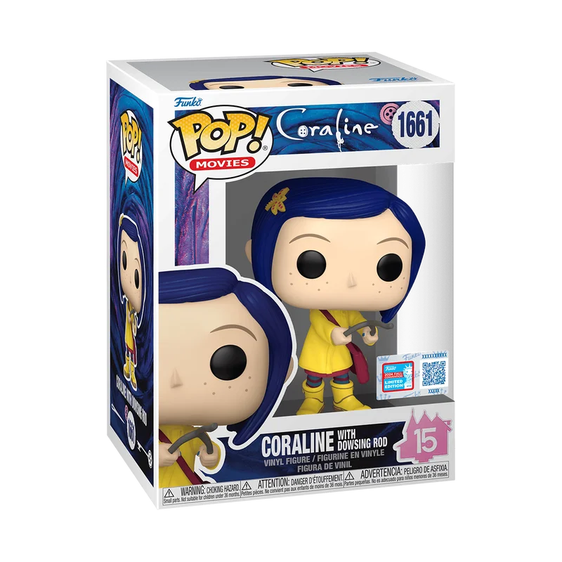 Coraline with Dowsing Rod #1661 Funko Pop from Coraline