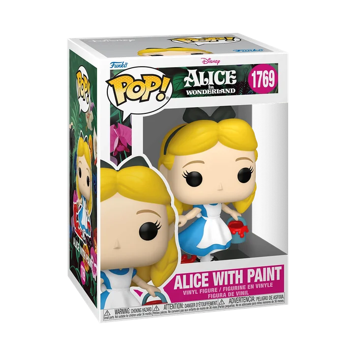Alice with Paint #1769 Funko Pop from Alice in Wonderland