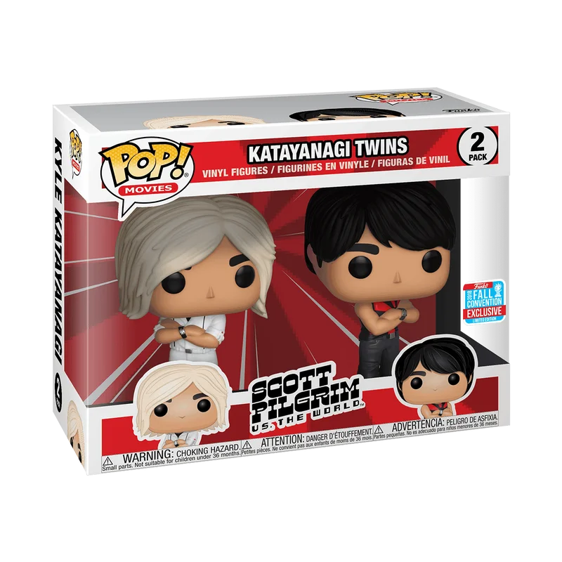 Katayanagi Twins #2 PACK Funko Pop from Scott Pilgrim