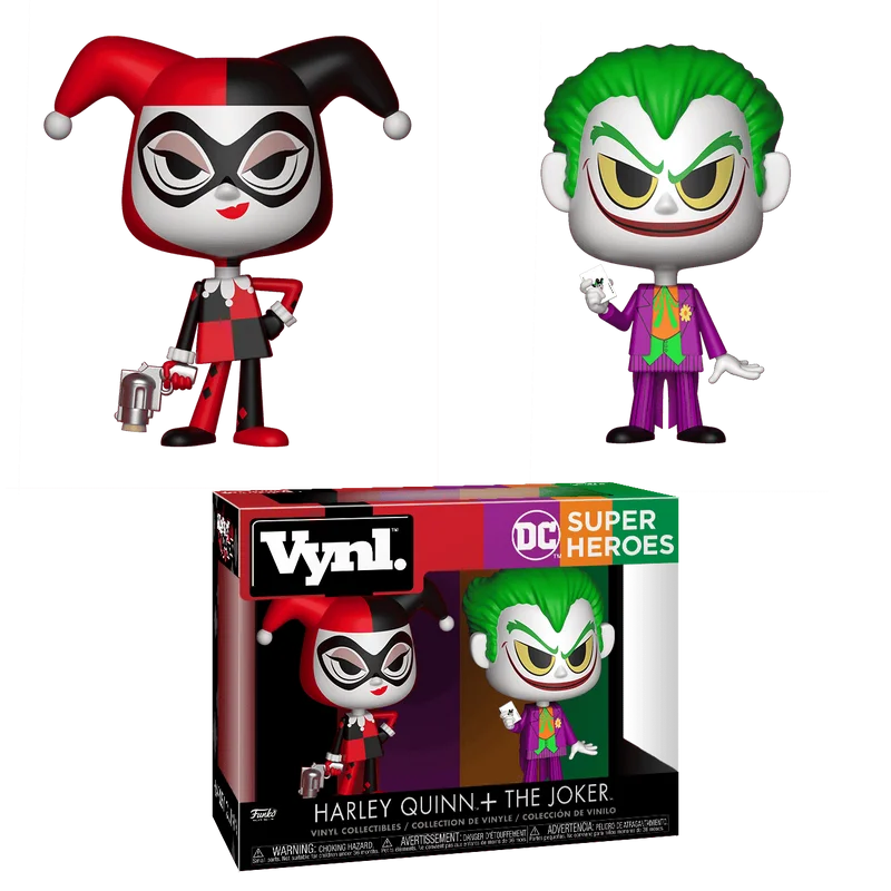 Harley Quinn + The Joker #2 PACK Funko Pop from DC Super Heroes