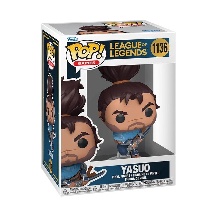 Yasuo #1136 Funko Pop from League of Legends