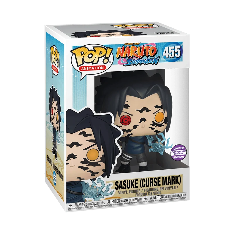 Sasuke (Curse Mark) #455 Funko Pop from Naruto Shippuden