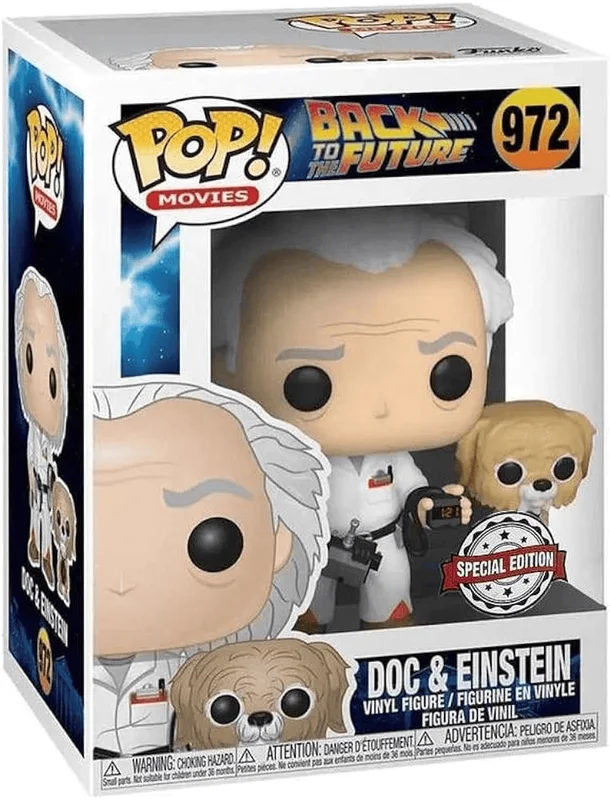 Doc & Einstein #972 Funko Pop from Back to the Future