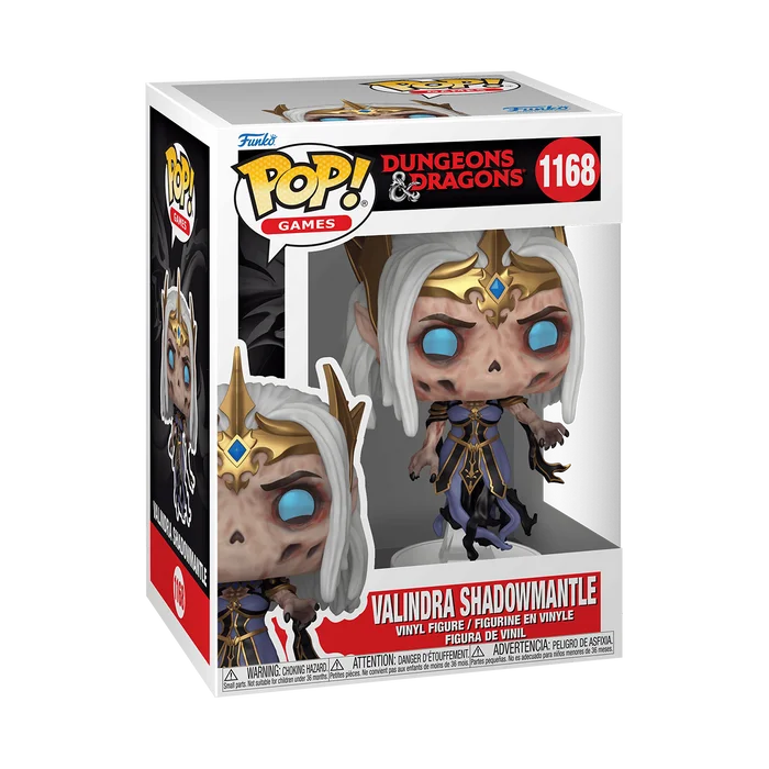 Valindra Shadowmantle #1168 Funko Pop from Dungeons & Dragons