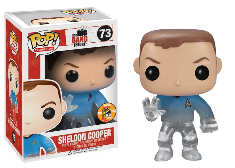 Sheldon Cooper #73 Funko Pop from Big Bang Theory