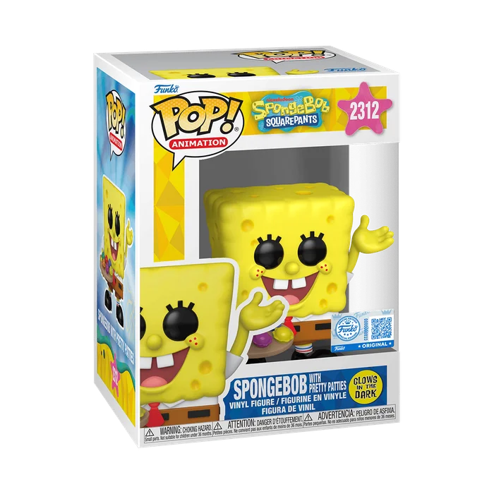 SpongeBob with Pretty Patties #2312 Funko Pop from Spongebob Squarepants