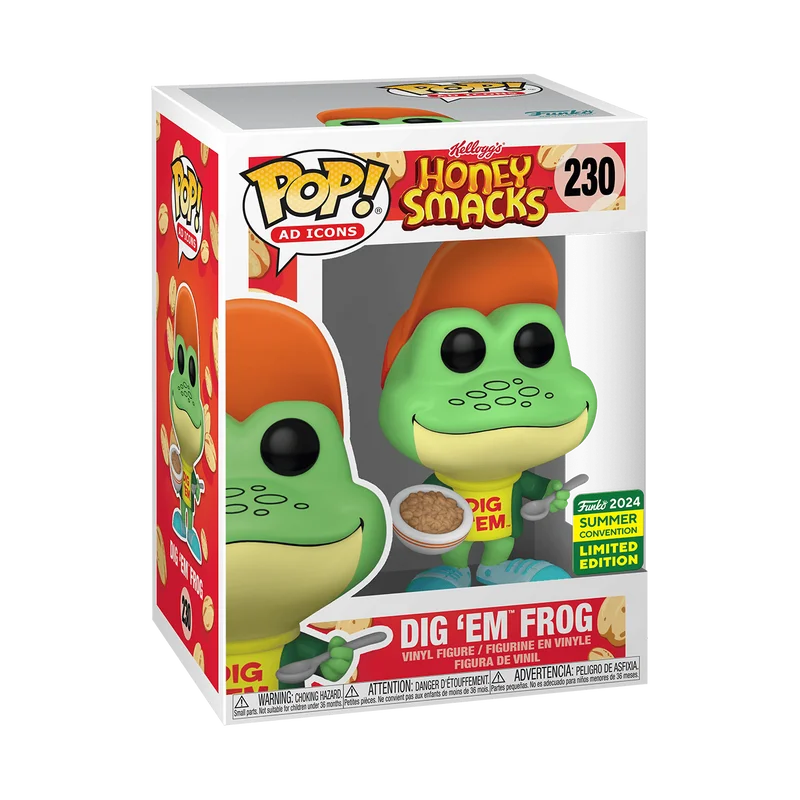 Dig 'Em Frog #230 Funko Pop from Kellogg's