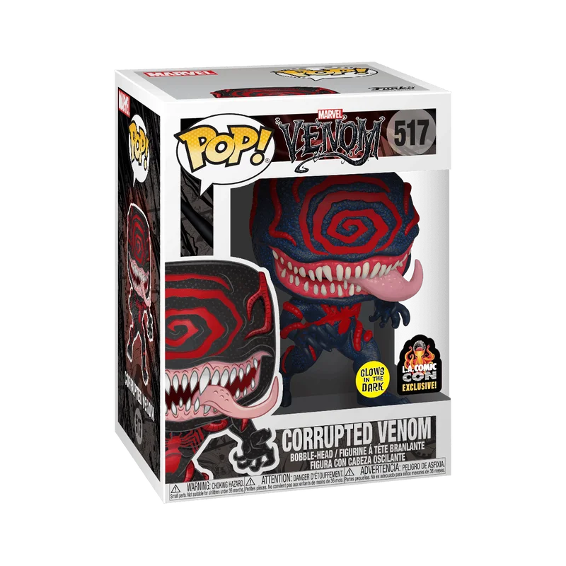 Corrupted Venom #517 Funko Pop from Marvel