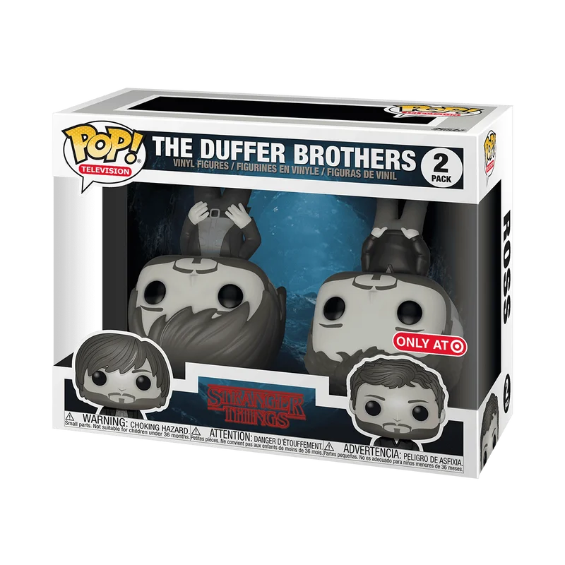 The Duffer Brothers #2 PACK Funko Pop from Stranger Things