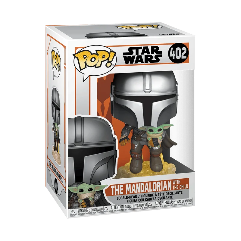 The Mandalorian with The Child #402 Funko Pop from Star Wars
