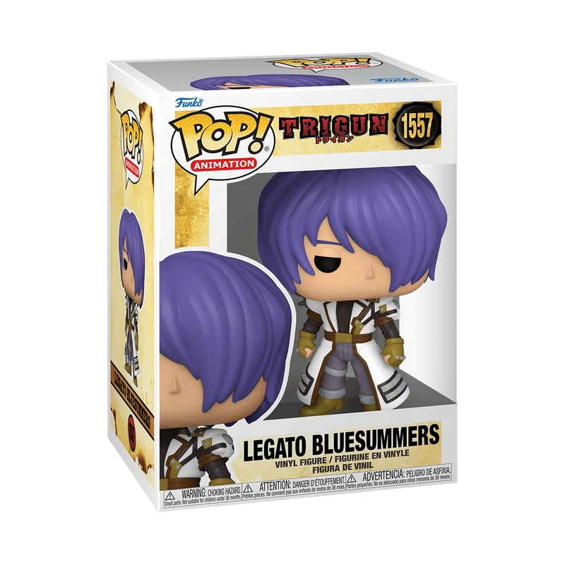 Legato Bluesummers #1557 Funko Pop from Trigun