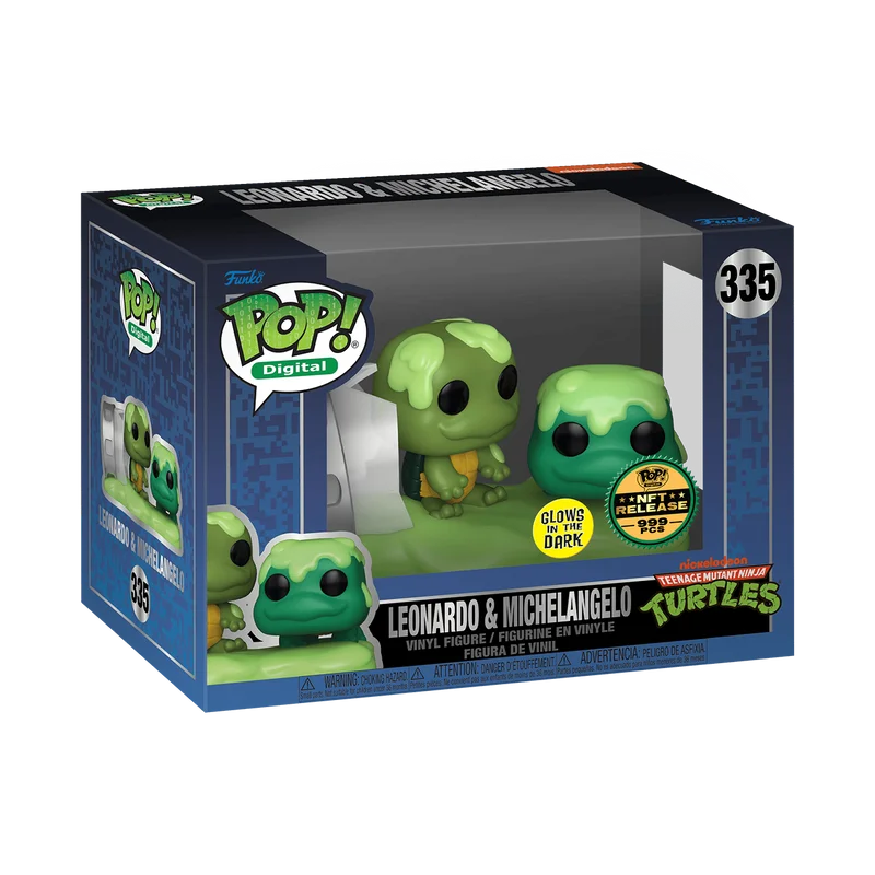 Leonardo & Michelangelo #335 Funko Pop from Teenage Mutant Ninja Turtles