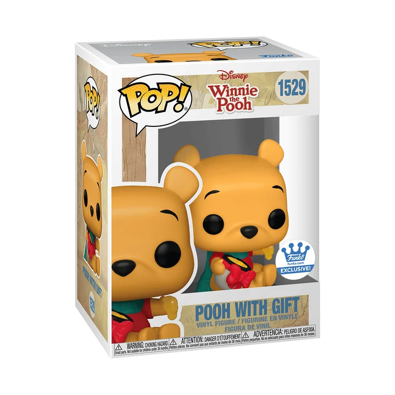 Pooh with Gift #1529 Funko Pop from Winnie The Pooh