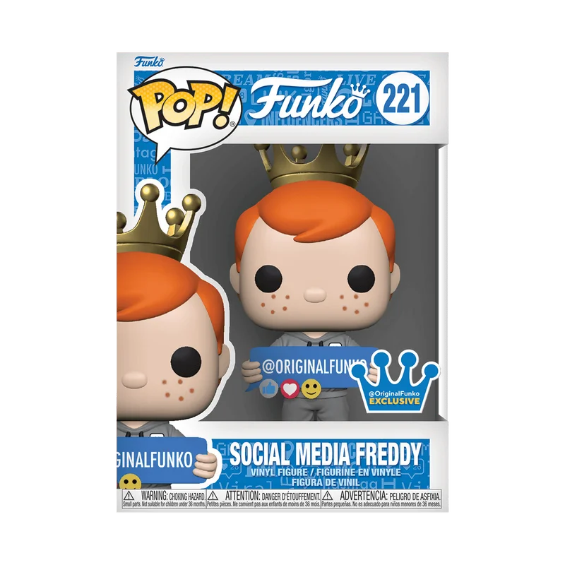 Social Media Freddy #221 Funko Pop from Funko