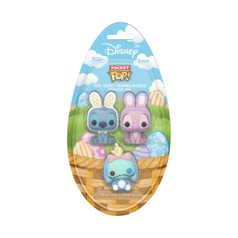 Stitch, Angel, Scrump #3 PACK Funko Pop from Disney