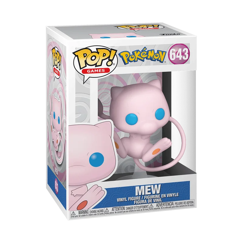 Mew #643 Funko Pop from Pokémon
