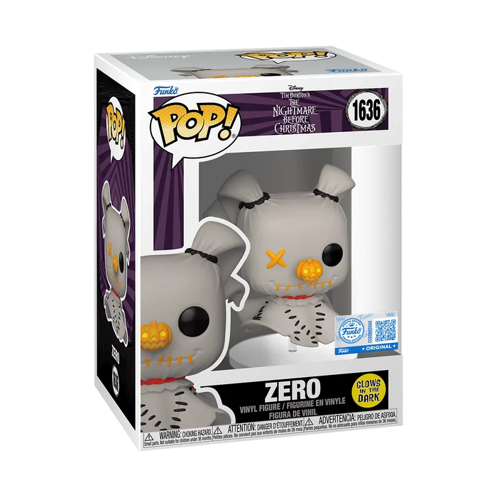 Zero #1636 Funko Pop from The Nightmare Before Christmas