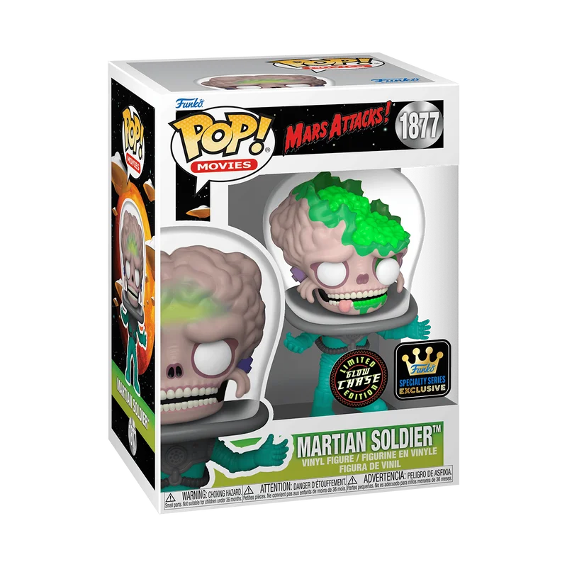 Martian Soldier #1877 Funko Pop from Mars Attacks
