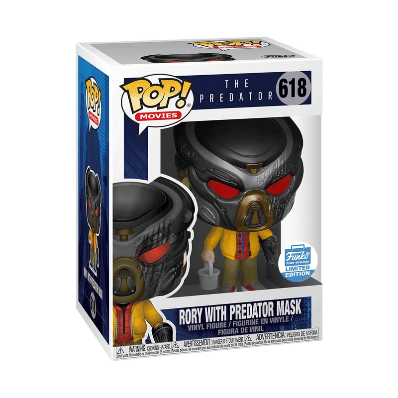 Rory With Predator Mask #618 Funko Pop from Predator