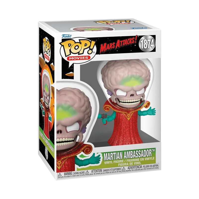 Martian Ambassador #1874 Funko Pop from Mars Attacks