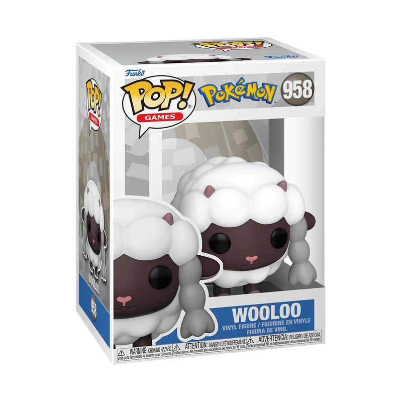 Wooloo #958 Funko Pop from Pokémon