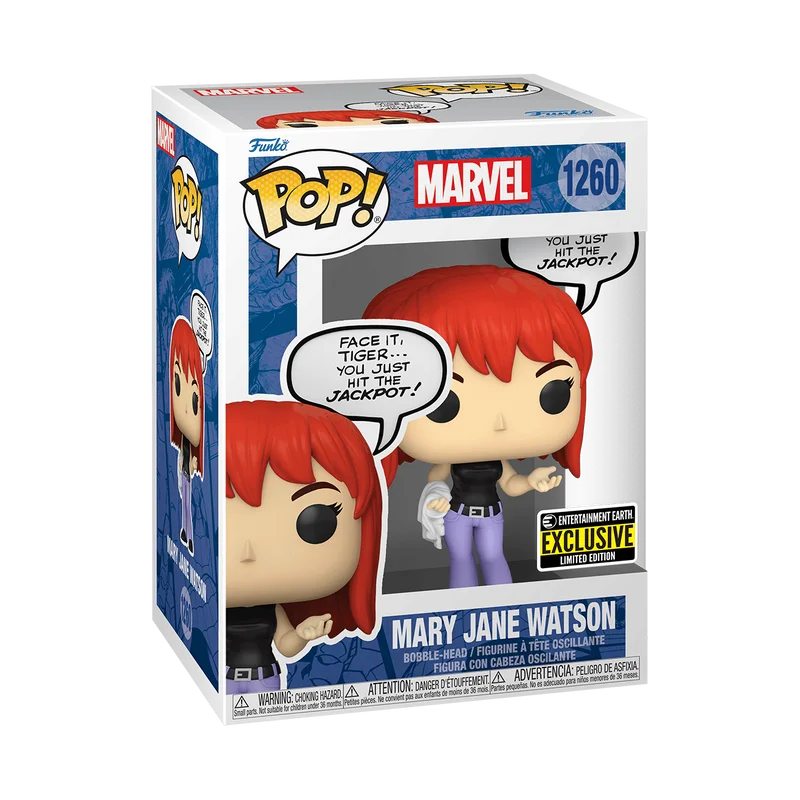 Mary Jane Watson #1260 Funko Pop from Marvel