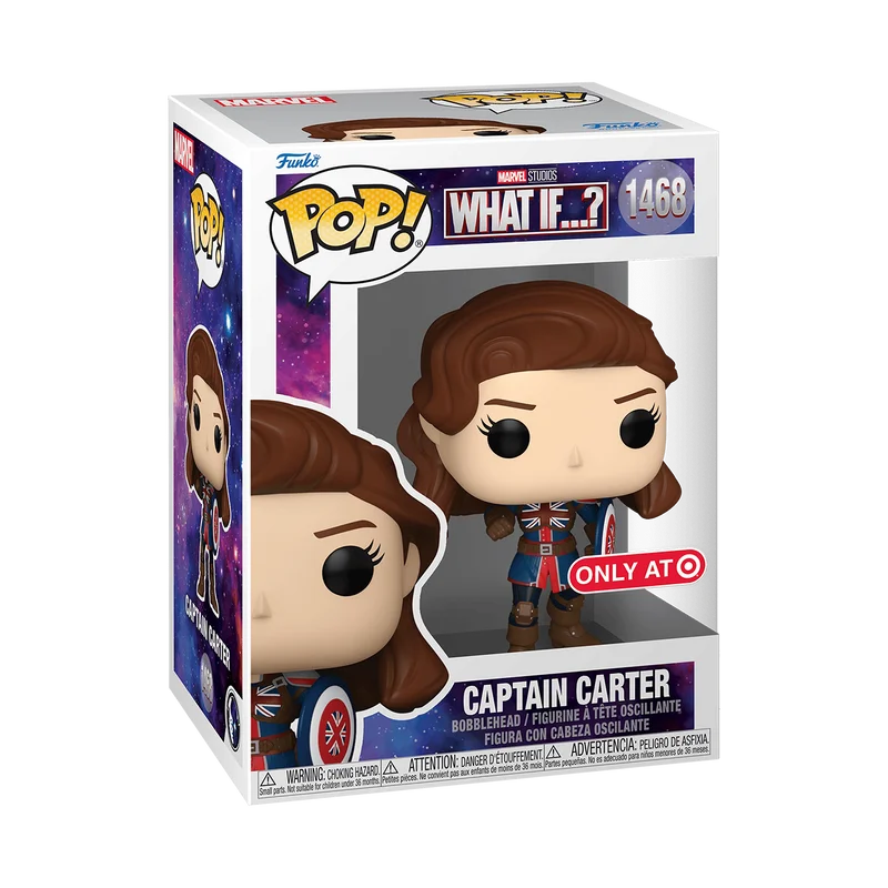 Captain Carter (1602) #1468 Funko Pop from What If...?