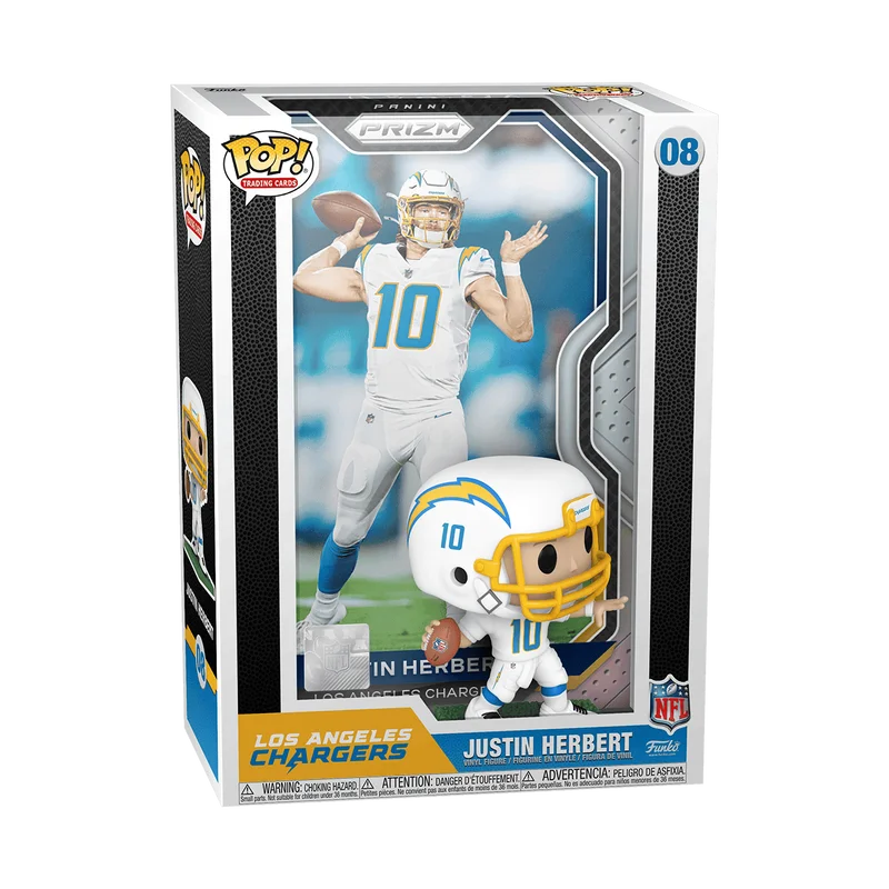 Justin Herbert #08 Funko Pop from NFL