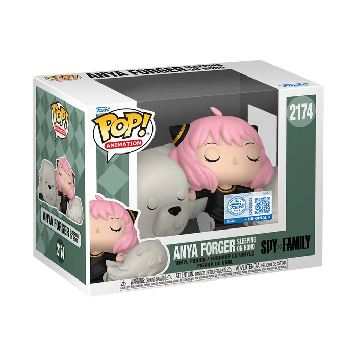 Anya Forger Sleeping on Bond #2174 Funko Pop from Spy × Family