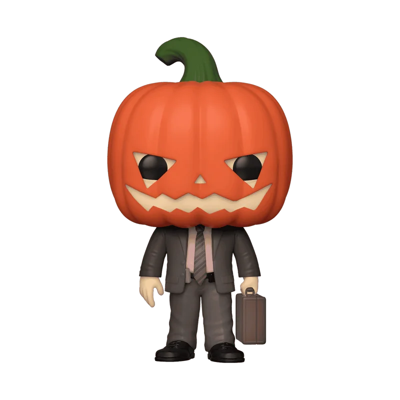 Dwight Schrute with Pumpkinhead #1171 Funko Pop from The Office