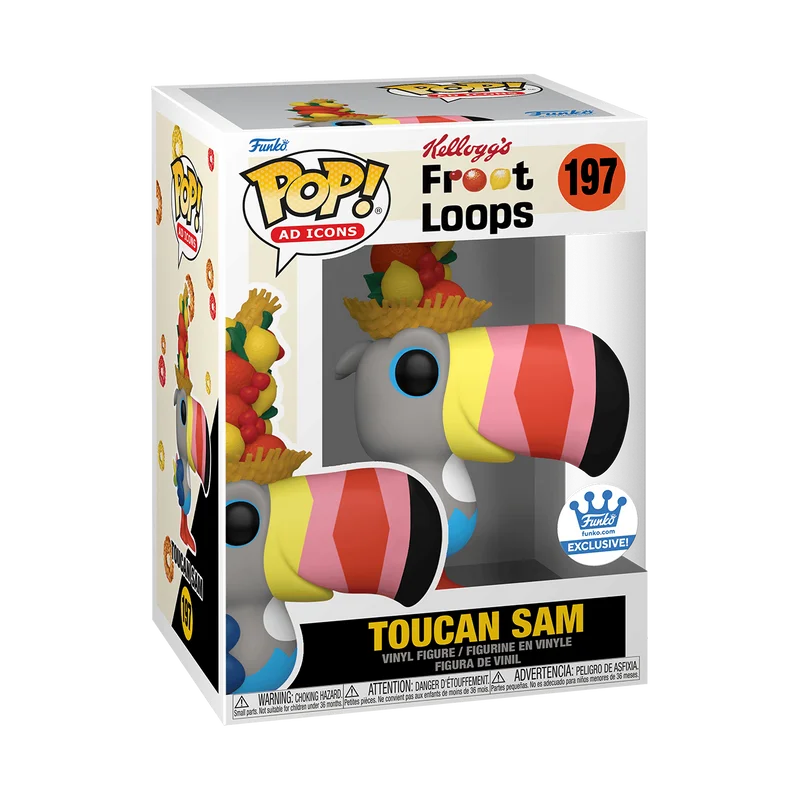 Toucan Sam #197 Funko Pop from Kellogg's