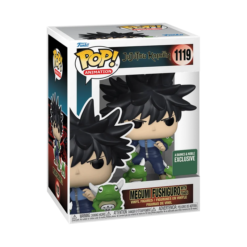 Megumi Fushiguro with Toads #1119 Funko Pop from Jujutsu Kaisen