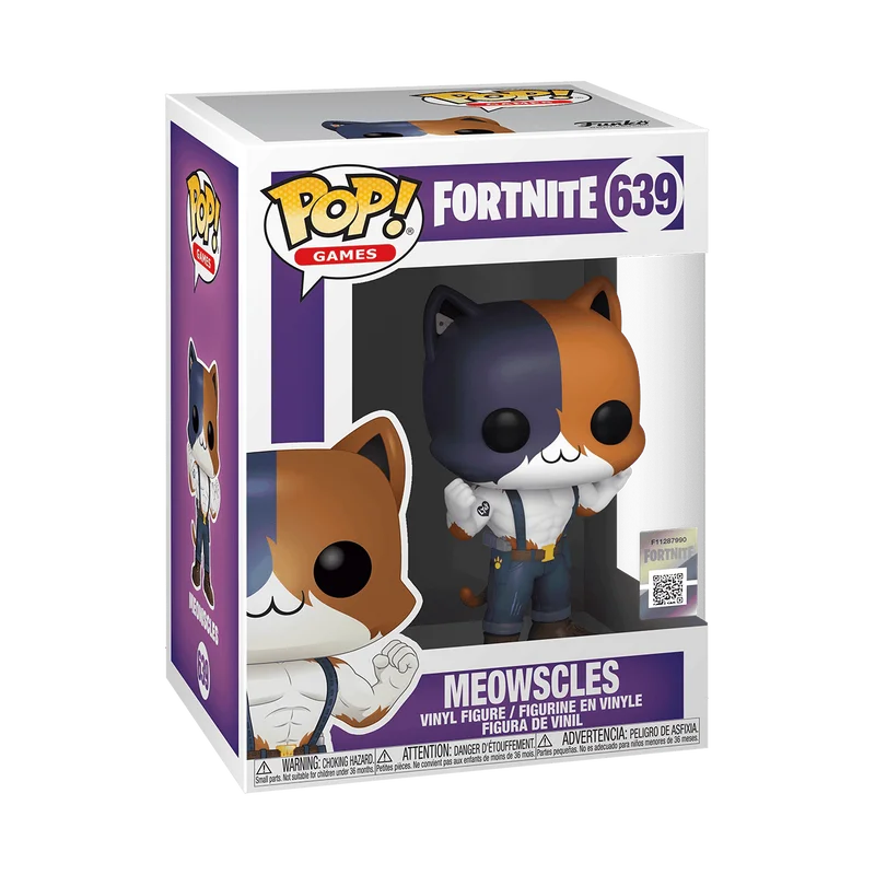 Meowscles #639 Funko Pop from Fortnite
