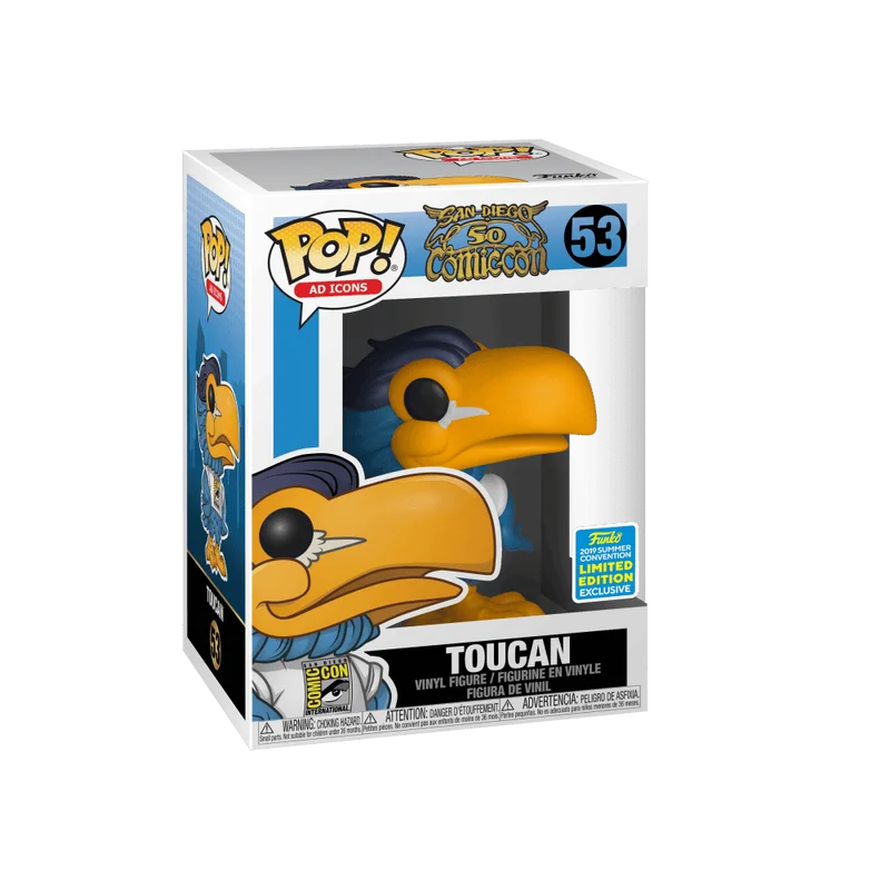 Toucan #53 Funko Pop from Ad Icons