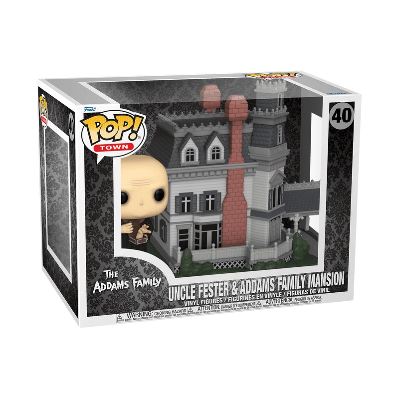 Uncle Fester & Addams Family Mansion #40 Funko Pop from The Addams Family