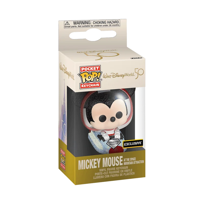 Mickey Mouse at the Space Mountain Attraction Funko Pop from Walt Disney World 50