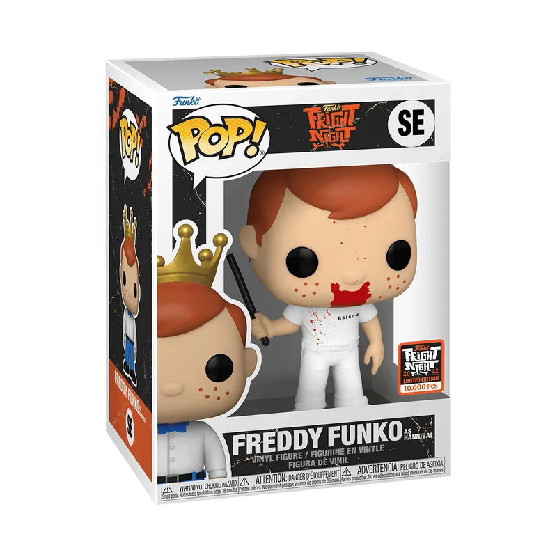 Freddy Funko as Hannibal #SE Funko Pop from Freddy Funko